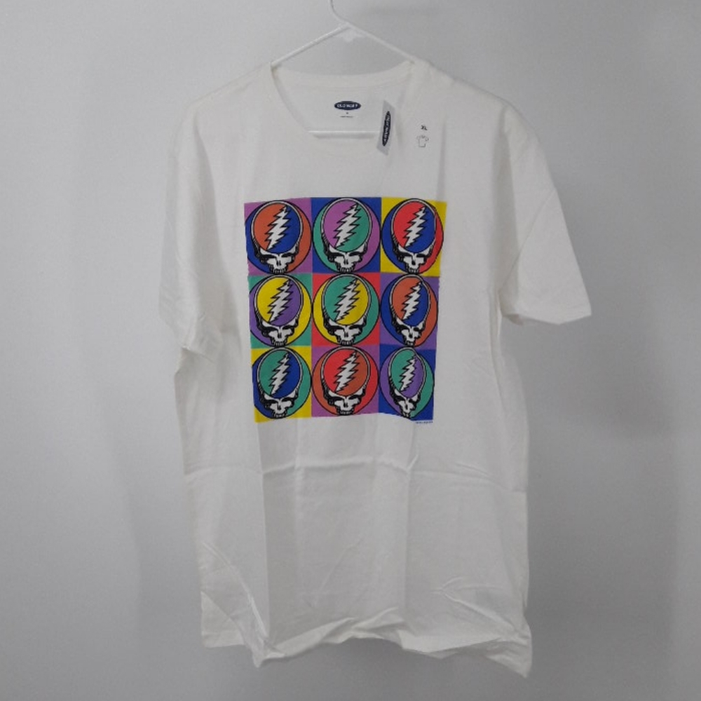 Grateful Dead Colorful Steal Your Face T-Shirt - Picture 2 of 5